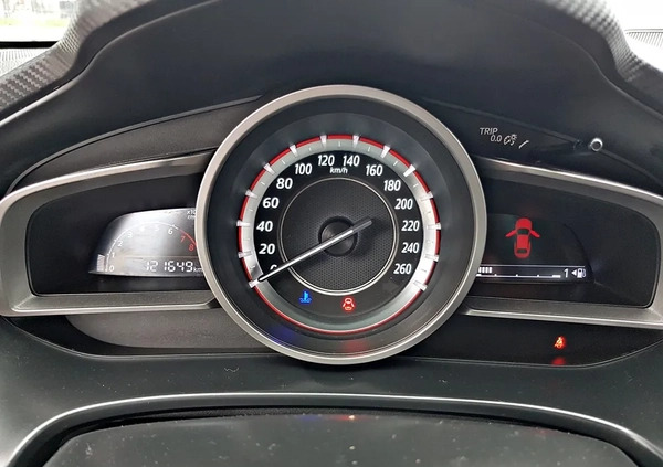 Mazda 3 cena 53900 przebieg: 121000, rok produkcji 2016 z Pieńsk małe 667